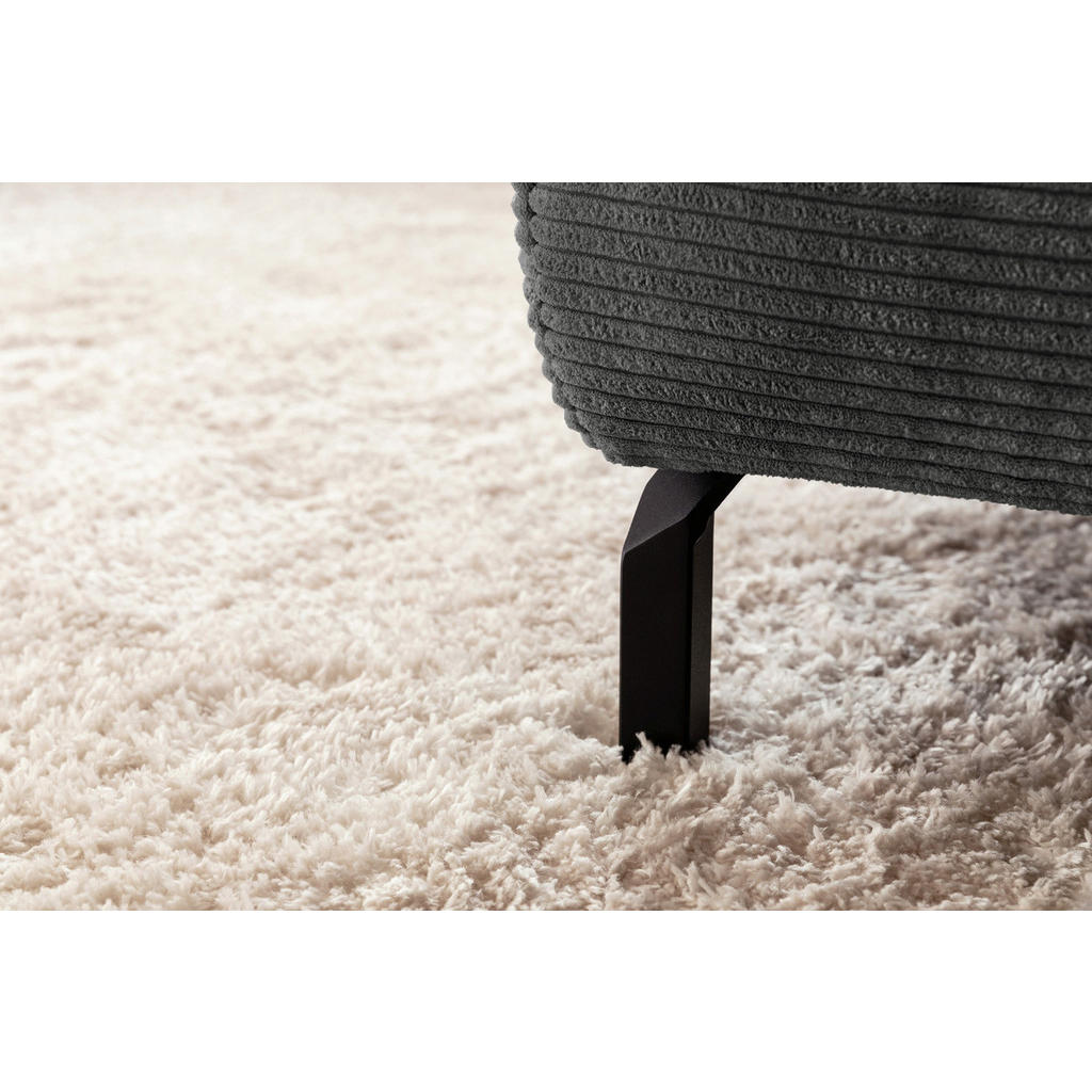 Thumbnail - Kawola Ecksofa, Grau, Textil, Echtholz, 4-Sitzer, Füllung: Komfortschaum, Ottomane rechts, L-Form, 276x219 cm, Wohnzimme...
