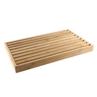 BROTSCHNEIDEBRETT - Bambus - 38 x 23 x 4 cm - Braun, Keramik (23/38cm)