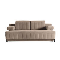SCHLAFSOFA Aruna, Braun - Braun, Textil/Metall (200/90/98cm) - Bettso