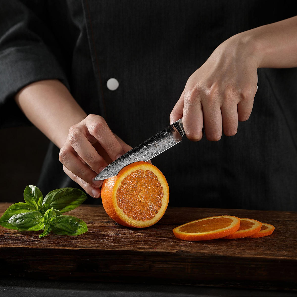 ALLZWECKMESSER 12,5 cm - Braun, Holz/Metall (24cm) - Wakoli