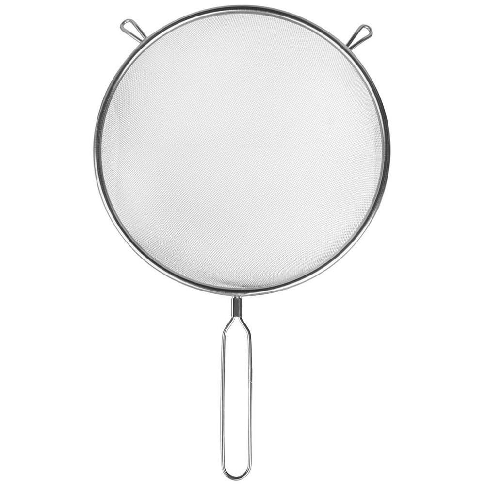 KÜCHENSIEB Silber 22 cm - Silberfarben, Metall (22cm) - Orion 
