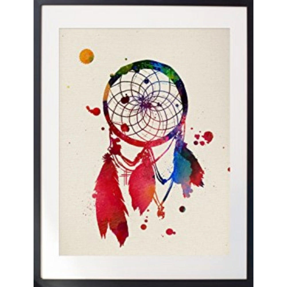 POSTER Traumfänger Aquarell 24X30cm Rahmenlos - Klar, Papier (24/5/30cm) - Nacnic