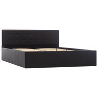 METALLBETT Jamison 148/211 cm - Schwarz, Metall (140/200cm) - Nettlife