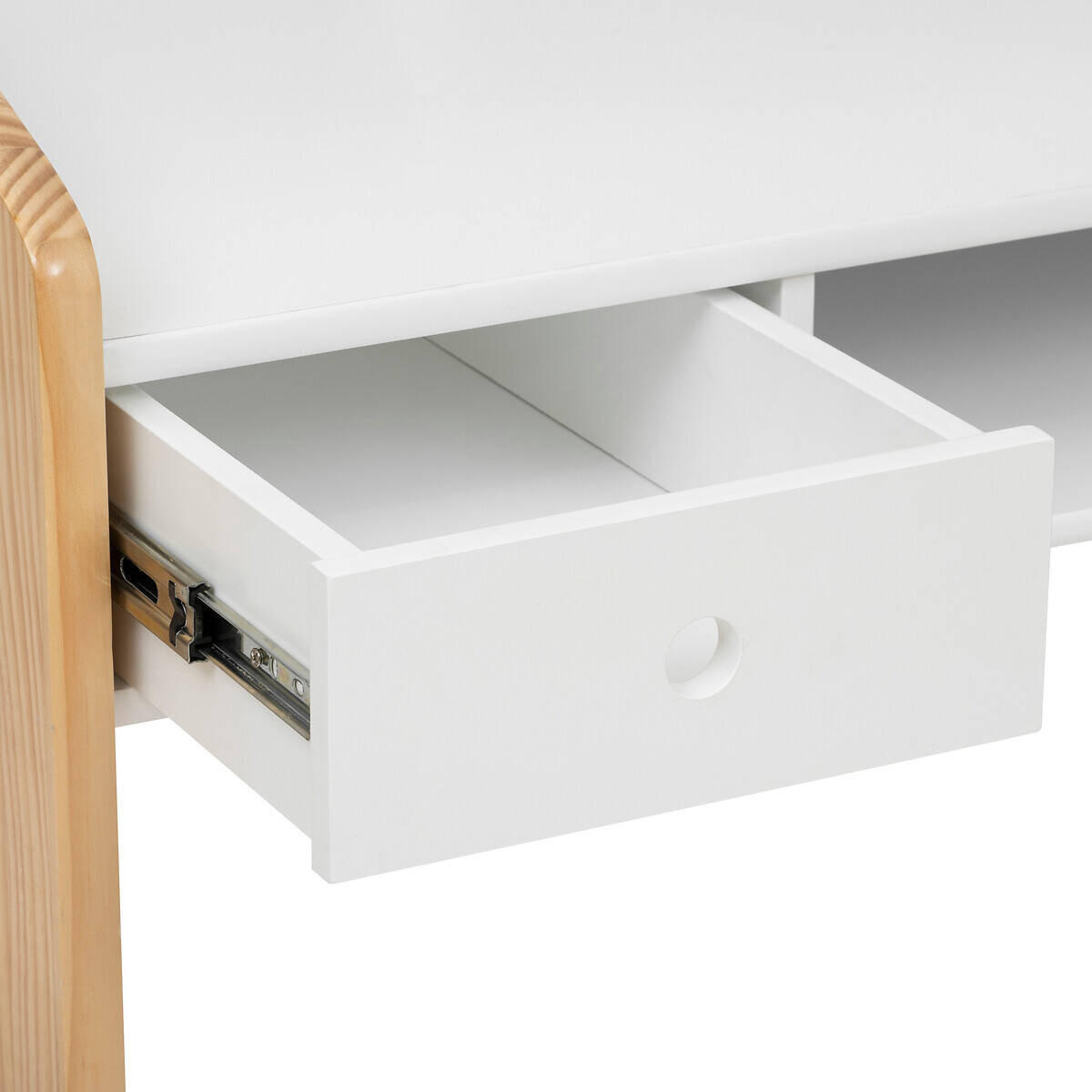 KINDER-SCHREIBTISCH 100/52/85 cm - Weiß, Holzwerkstoff (52/85/100cm) - Atmosphera for kids