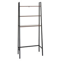 STANDREGAL Dunkelbraun - Dunkelbraun, Holz (64/155/25cm) - MCW