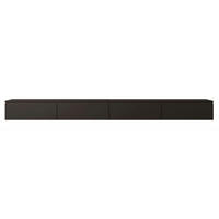 TV-LOWBOARD Bemmi hängend Schwarz 300/30/30 cm - Schwarz, Holzwerkstoff (300/28.4/31.8cm) - Selsey