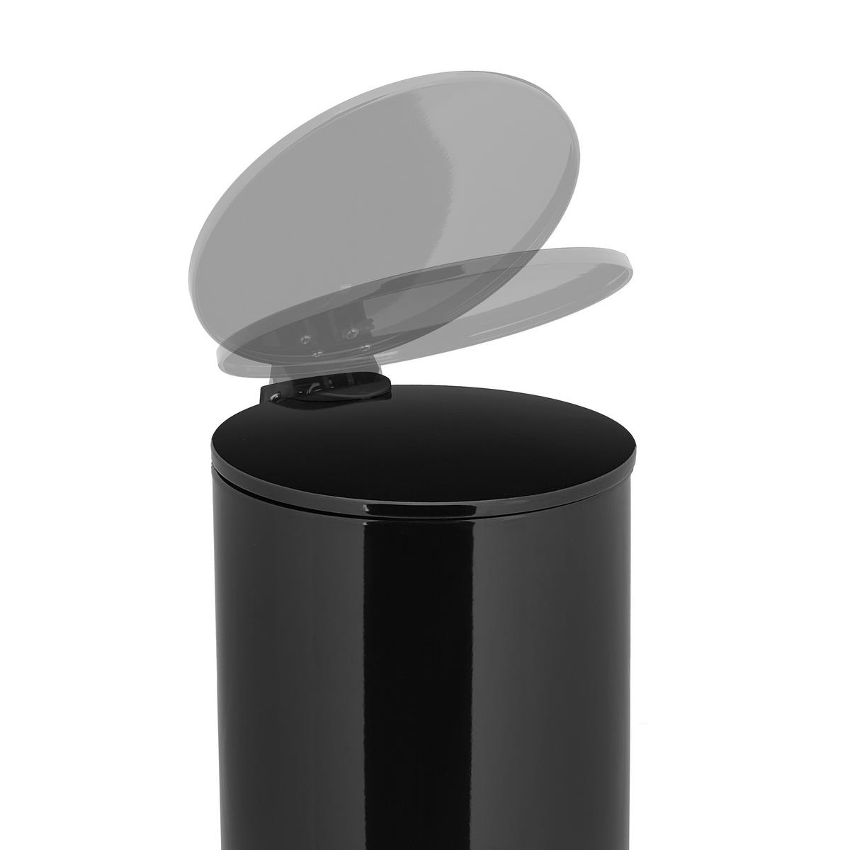 Schwarz, Kunststoff/Metall (20.5/26/24cm) - Relaxdays