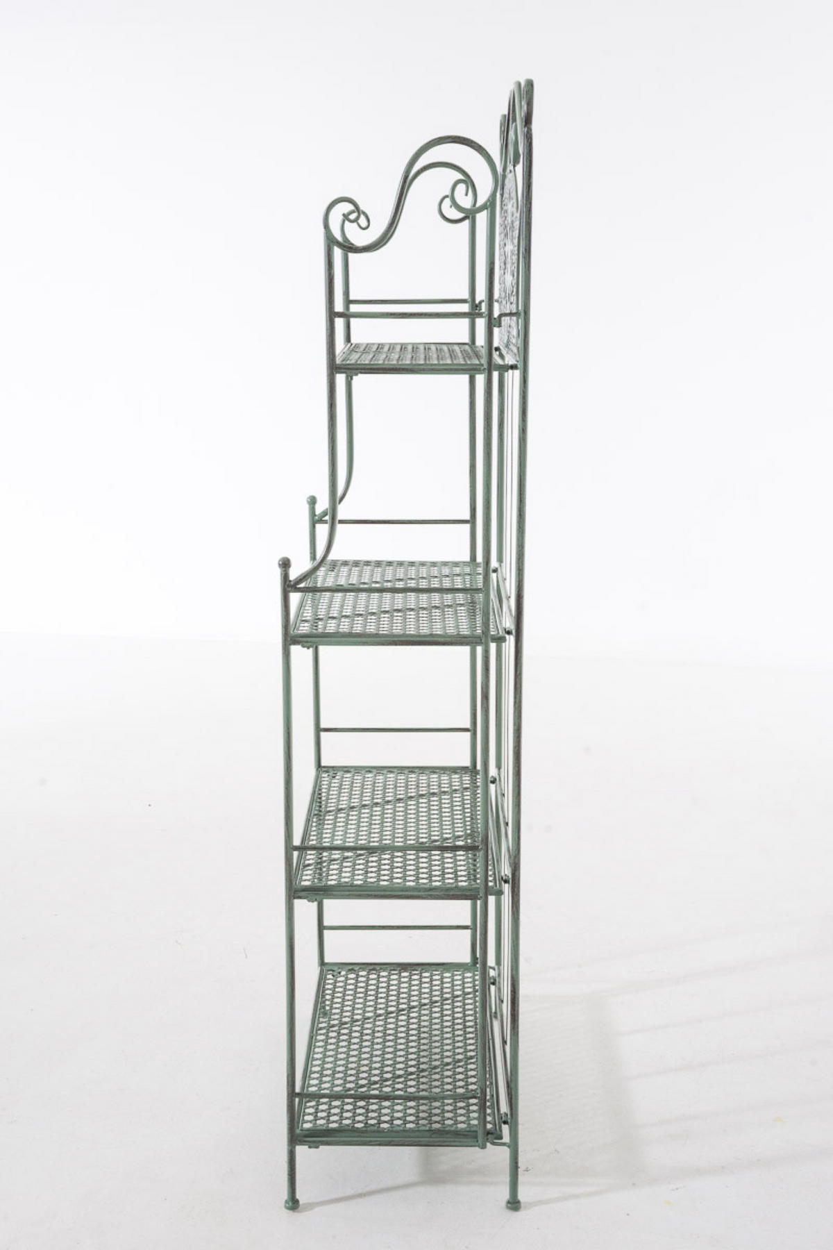 STANDREGAL Anic antik-grün - Grün, Metall (61/153/33cm) - TPFGarden