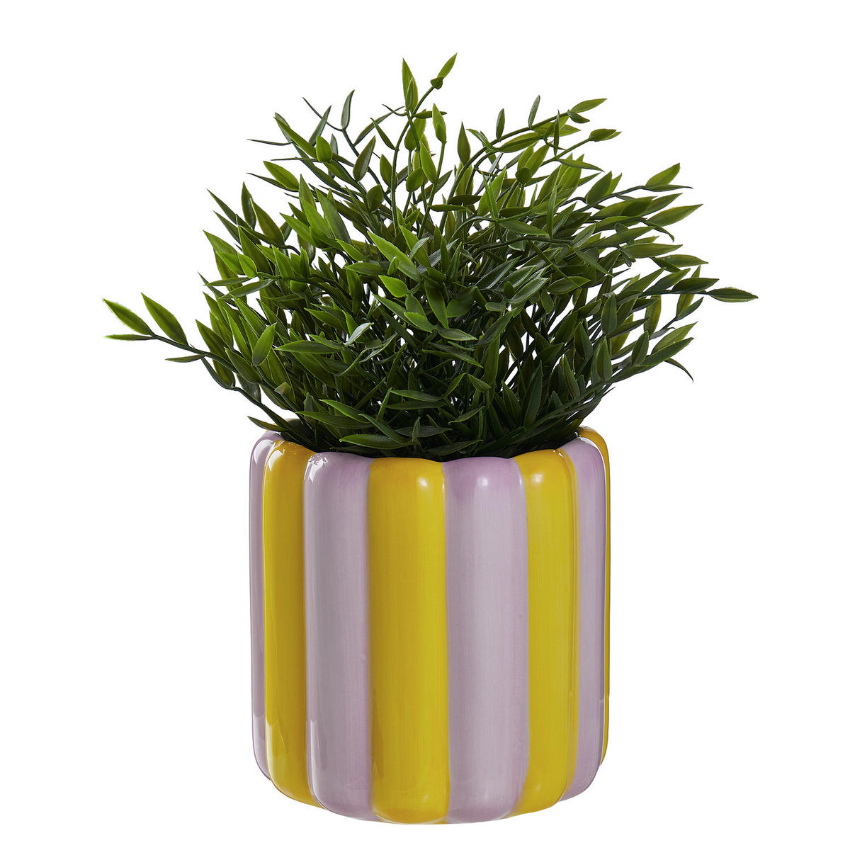 BLUMENTOPF Circus - Violett, Stein (15/15/16cm) - BUTLERS