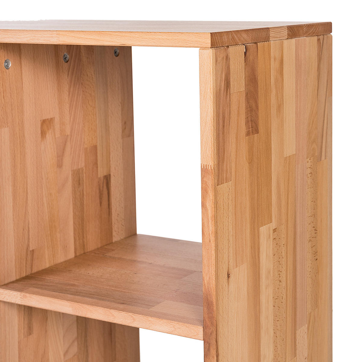 REGAL - Massivholz - Kernbuche, Holz (76/76/35cm) - home24