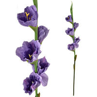 KVĚTINA, plast, fialová - fialová, plast (85cm) - Mondex