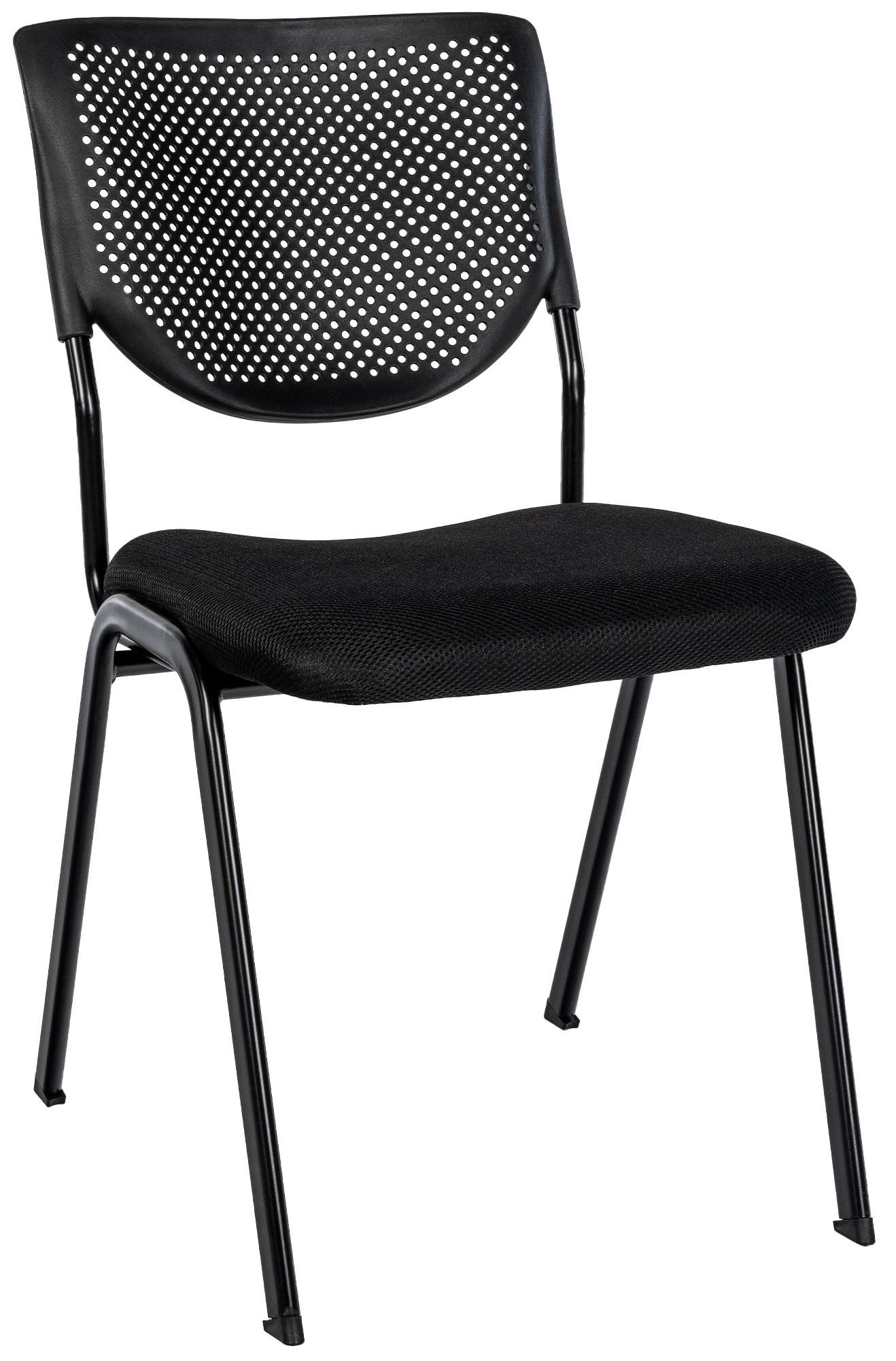STAPELSTUHL Stoff schwarz/schwarz - Schwarz, Textil/Metall (47/82/58cm) - CLP