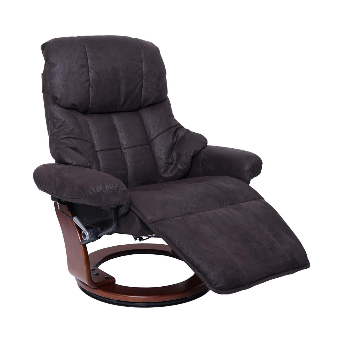 RELAXSESSEL 2 Braun, Schwarz - Schwarz/Braun, Textil (90/105/82cm) - MCA