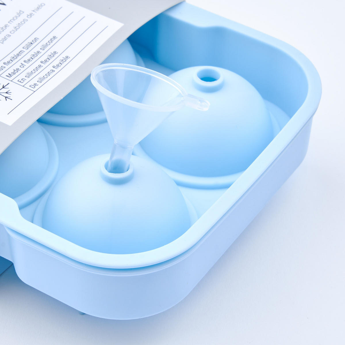 EISWÜRFELBEREITER Cool Down - Pastellblau, Kunststoff (13/4.5/18cm) - Butlers