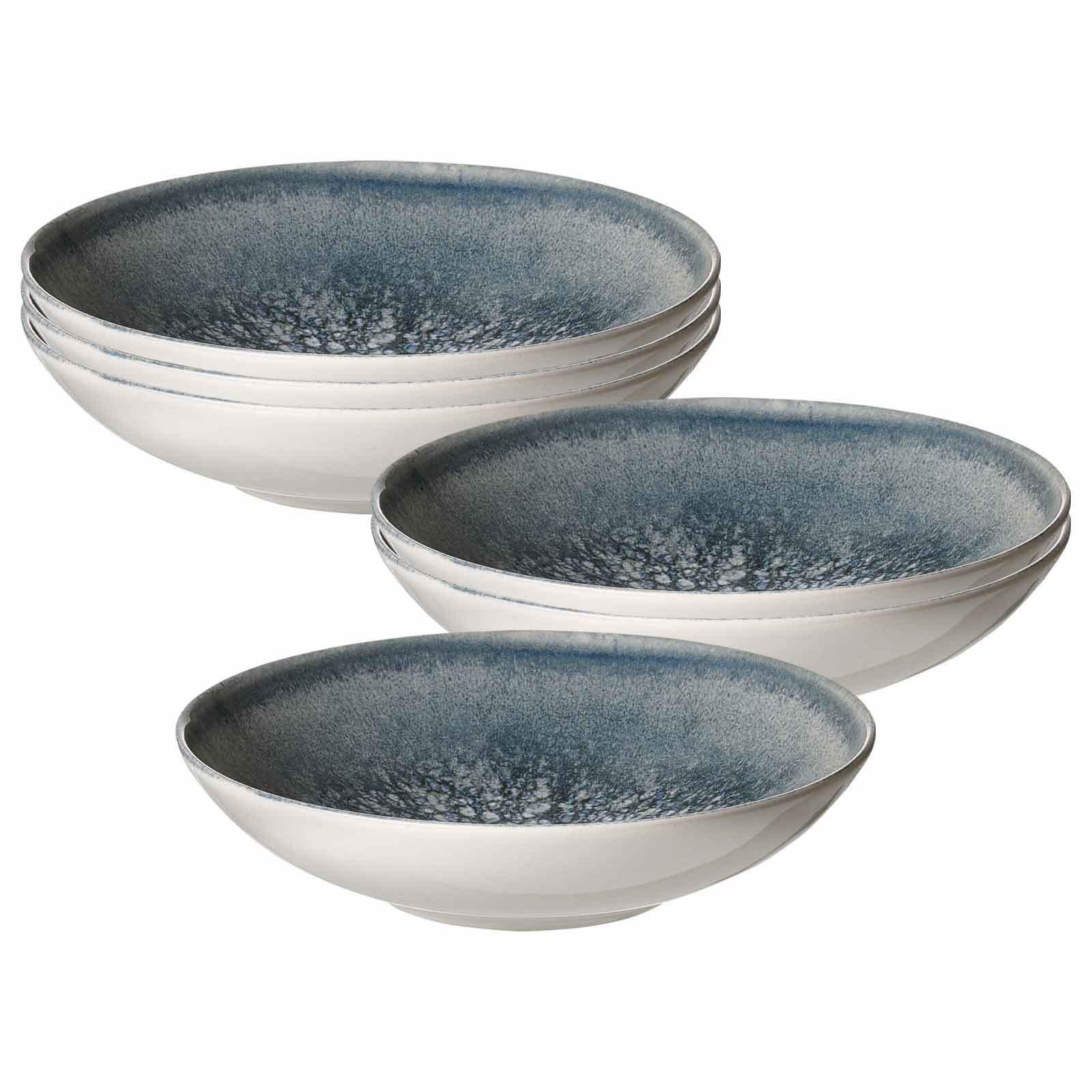 SUPPENTELLER Grana blau-grau ø 21 cm 6er Set - Blaugrau, Keramik (21cm) - Ritzenhoff Breker