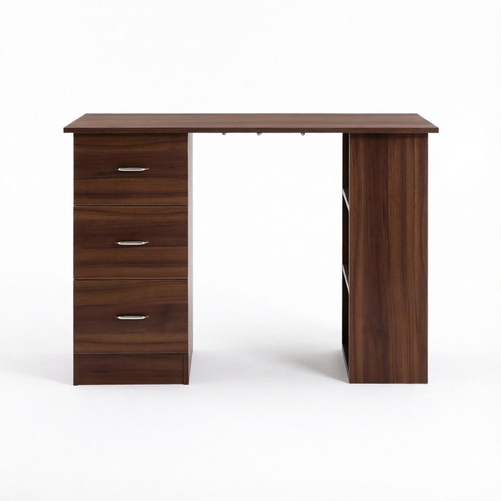 Gisaae Schreibtisch Walnuss 120x72x49 cm