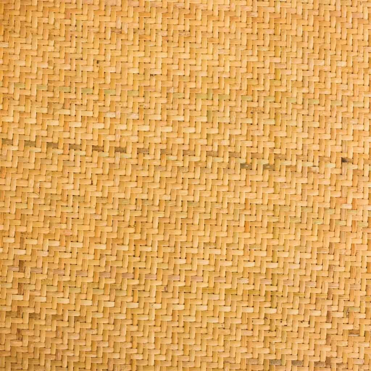 STUHL aus Holz und Rattan, braun, 44x42x46cm - Braun, Holz (44/88/42cm) - Wanderlust