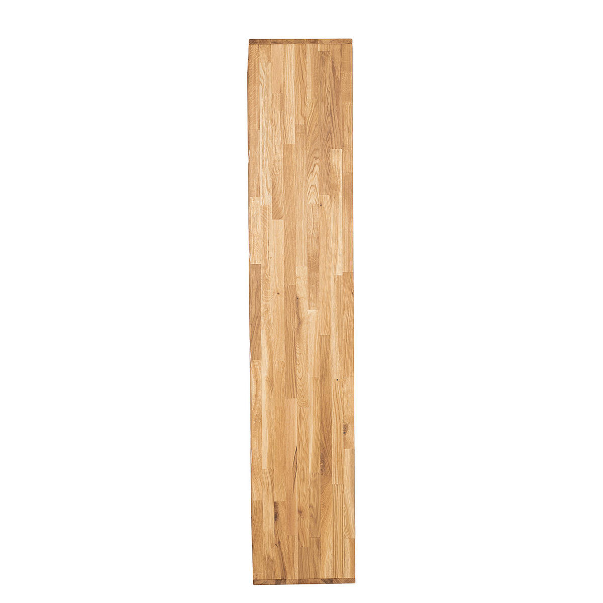 REGAL - Massivholz - Eichefarben, Holz (76/186/35cm) - home24