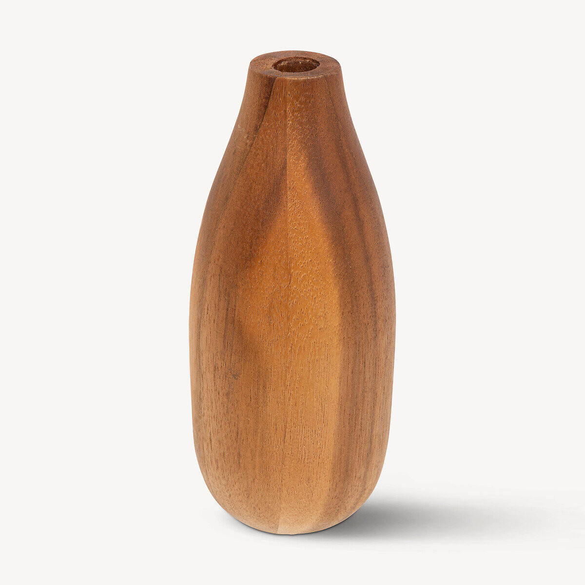 VASE Soliflore Akazienholz - Braun, Holz (18cm) - Atmosphera Createur d´interieur