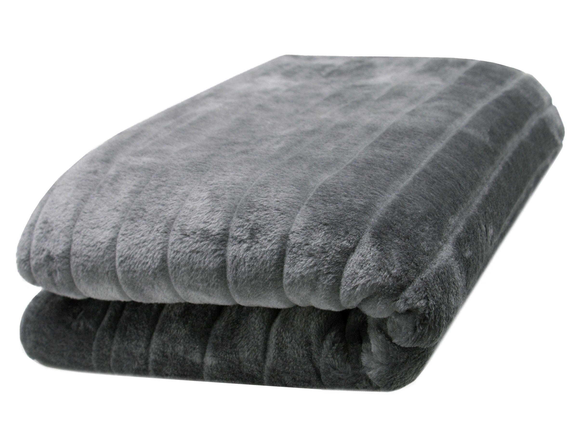 KUSCHELDECKE, 150x200 cm, 100% Polyester, Grau - Grau, Textil (150/200cm) - Zollner