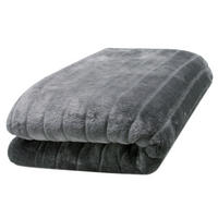 KUSCHELDECKE, 150x200 cm, 100% Polyester, Grau - Grau, Textil (150/200cm) - Zollner