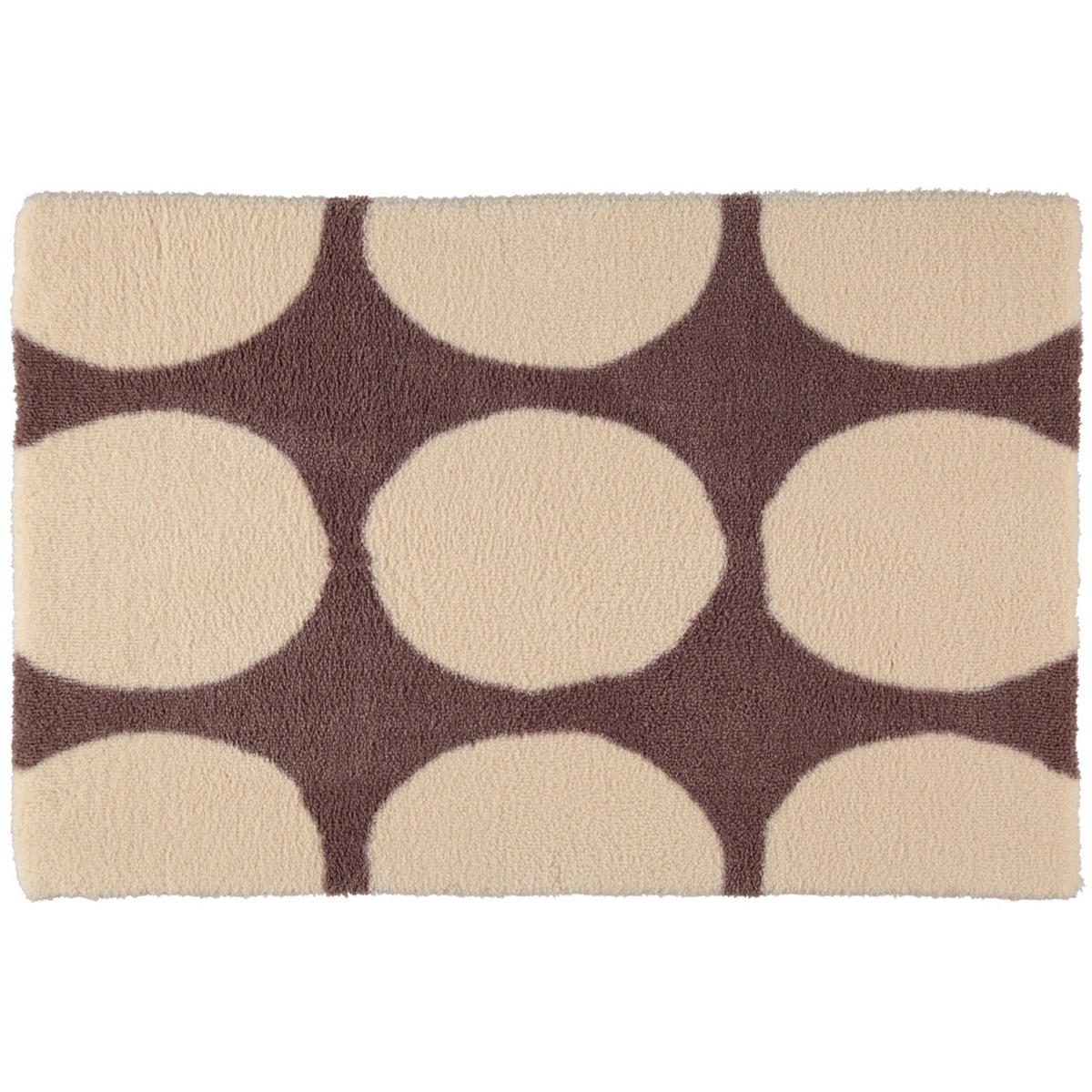 BADTEPPICHE HOT BEIGE - 42 - Beige, Textil (70/120cm) - Rhomtuft