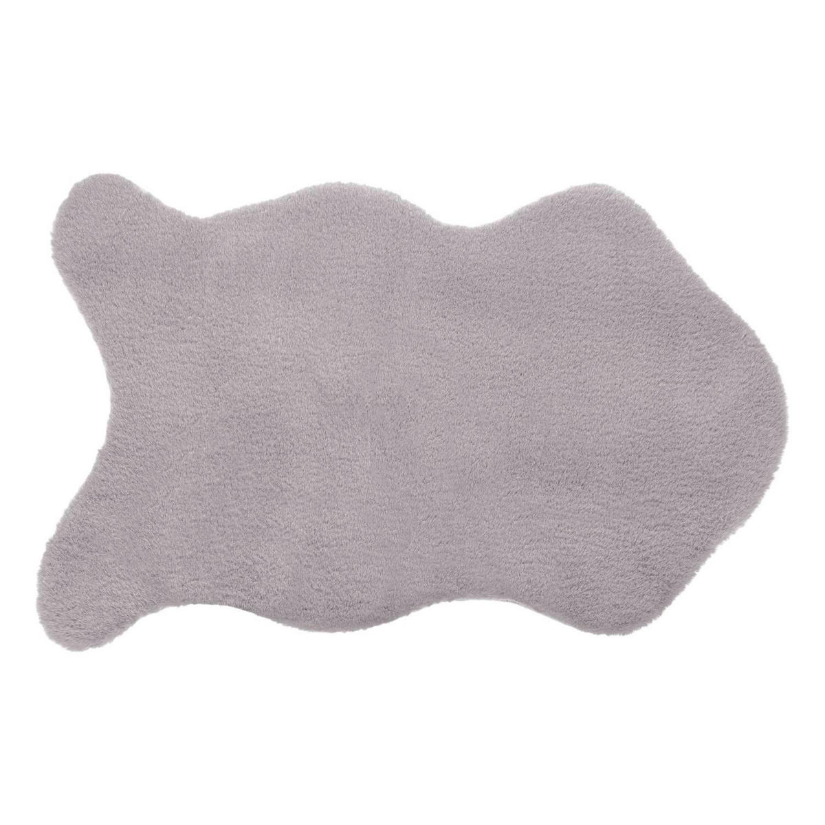 KUNSTFELLTEPPICH 60/90 cm - Grau, Textil (60/90cm) - Atmosphera Createur d´interieur