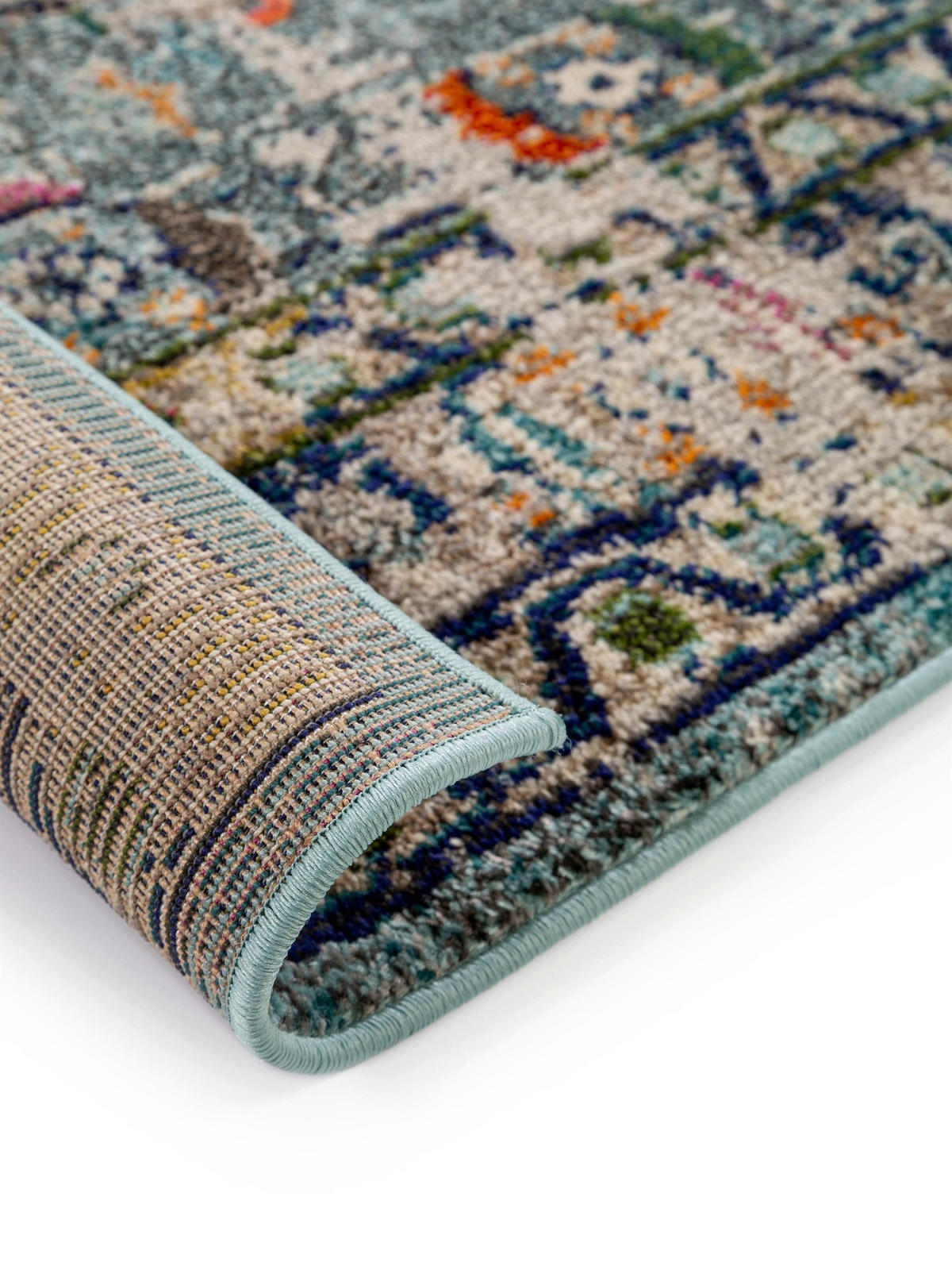 TEPPICH Casa Blau 300x400 cm - Blau, Textil (300/400cm) - benuta Nest