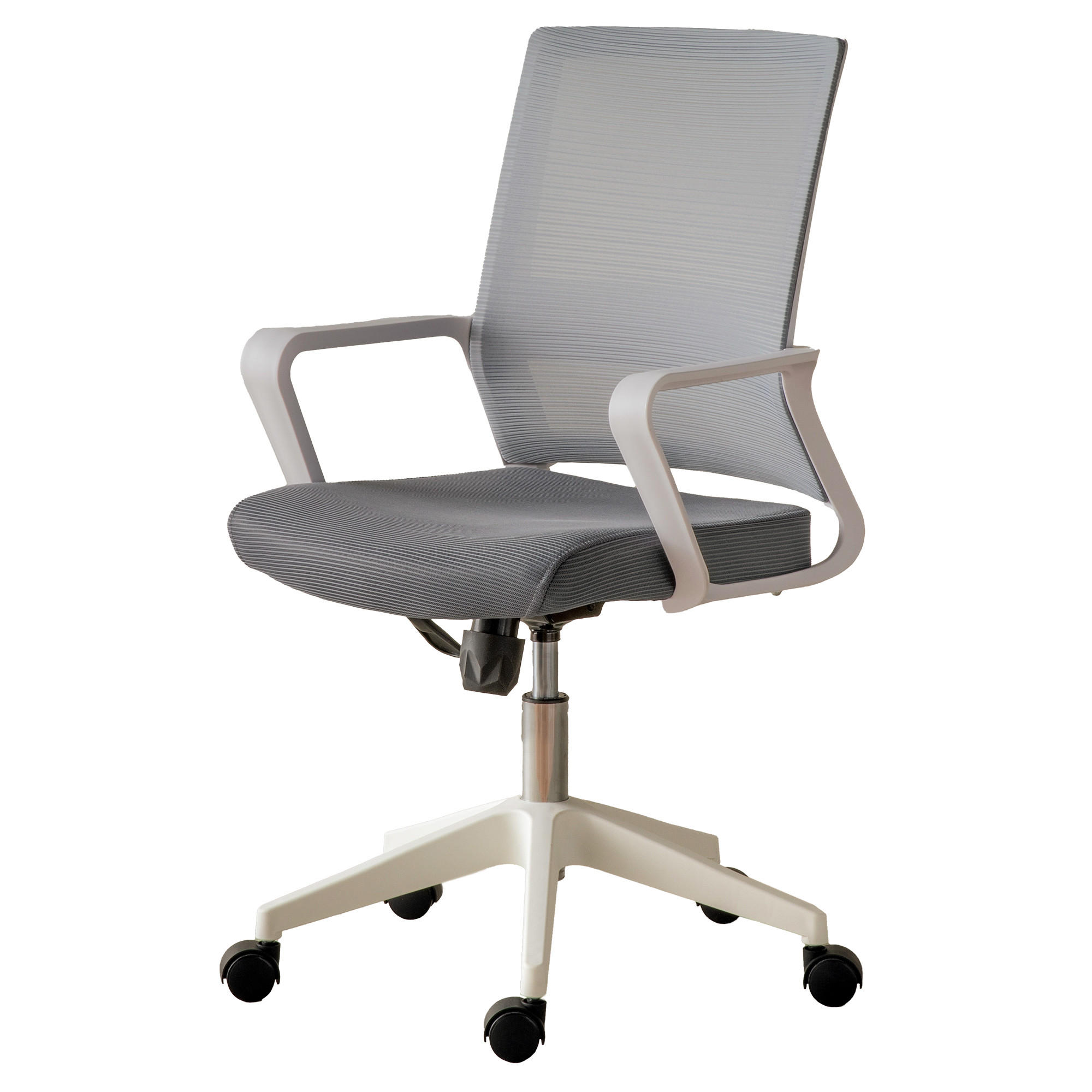 DREHSTUHL Bennet Grau 58 cm x 94 cm - Grau, Textil (58/94/59cm) - Kenay Home