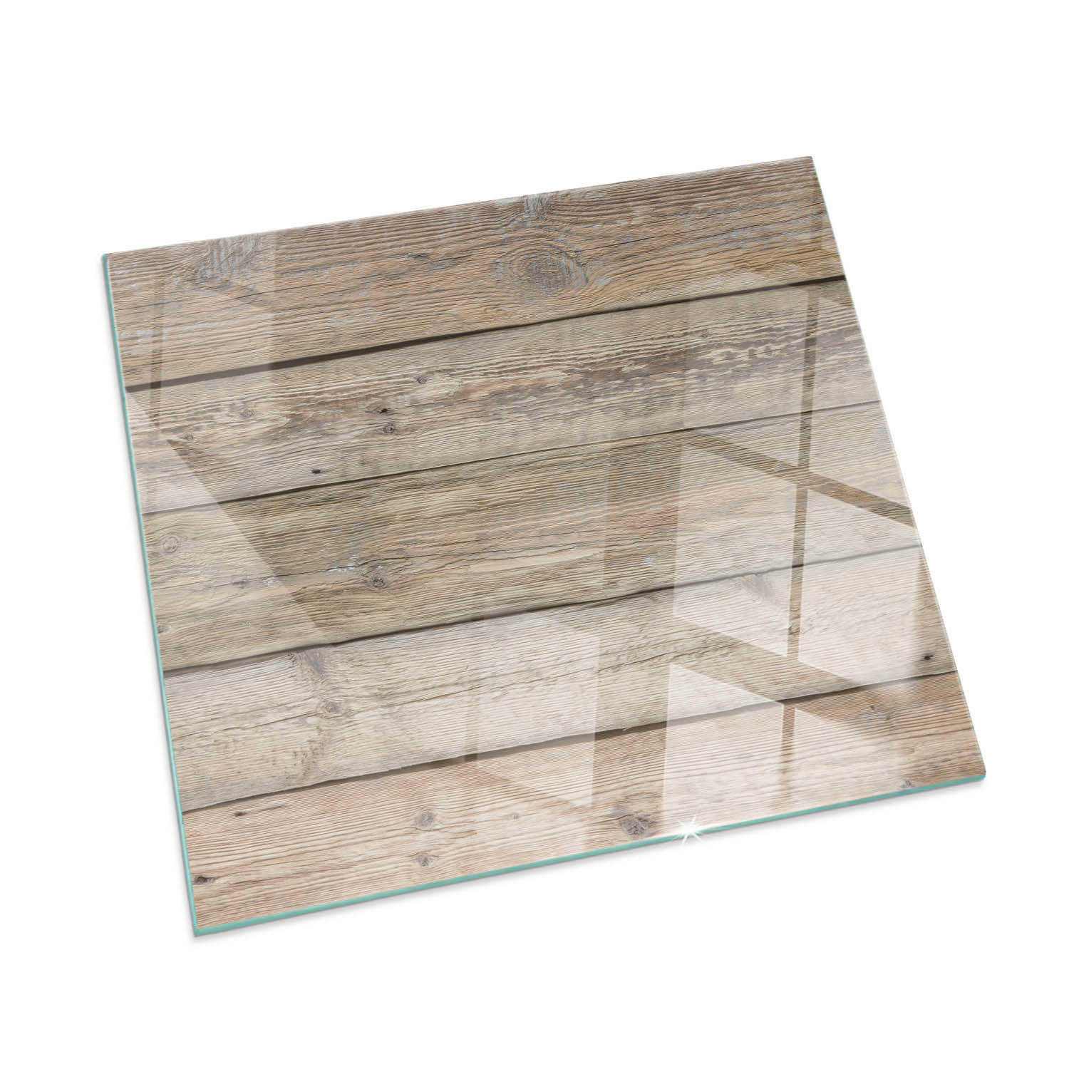ArtPrintCave Glasplatte Beige 50x50x0.4 cm