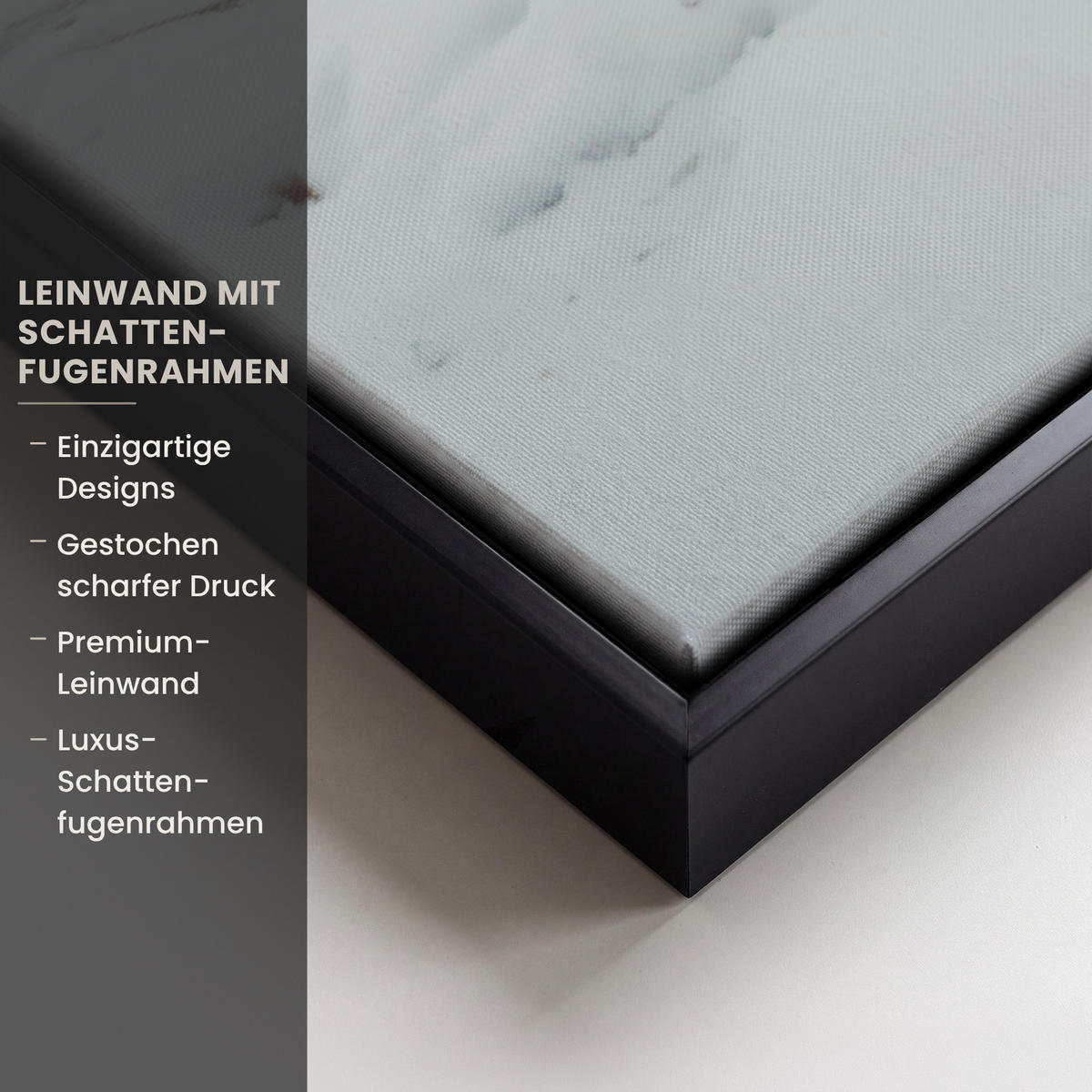 LEINWAND Bilder mit Rahmen - Auto - Rot - Geschenke - Winter - Schnee - Weihnachten - 90x60 - Rot, Textil (90/60cm) - MuchoWow