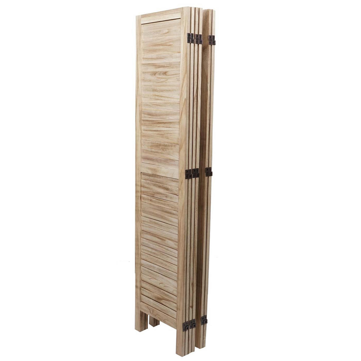 PARAVENT Braun - Braun, Holz (240/170/2cm) - MCW