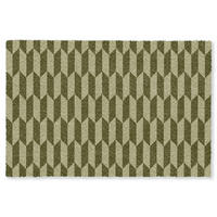 KOBERCE - Vzor - abstraktný - zelený - lietadlá - 120x80 cm - olivovozelená, textil/plast (120/0.4cm) - OnlyWow