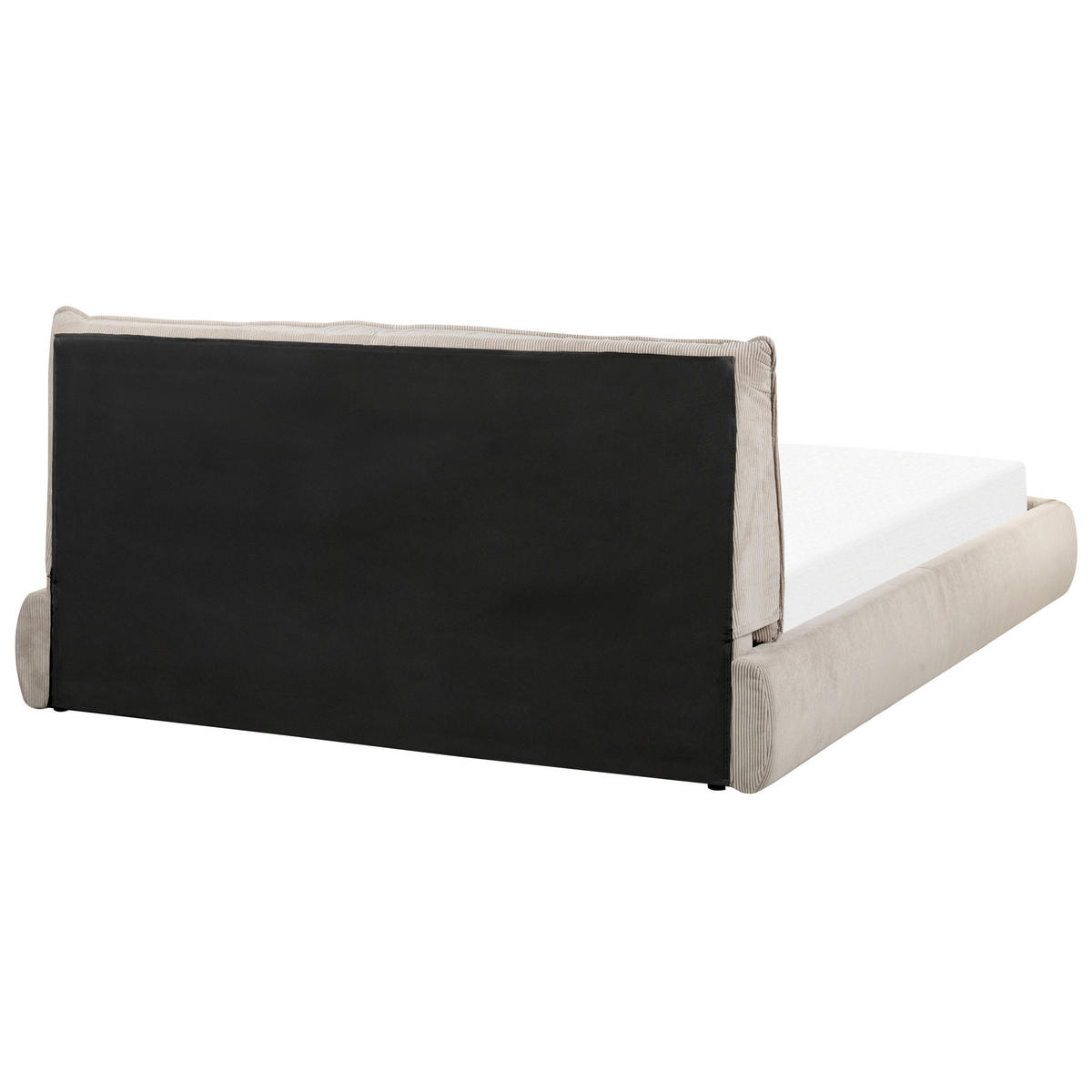 POLSTERBETT mit Lattenrost 160x200 cm Beige Vinay - Taupe, Textil (160/200cm) - Beliani