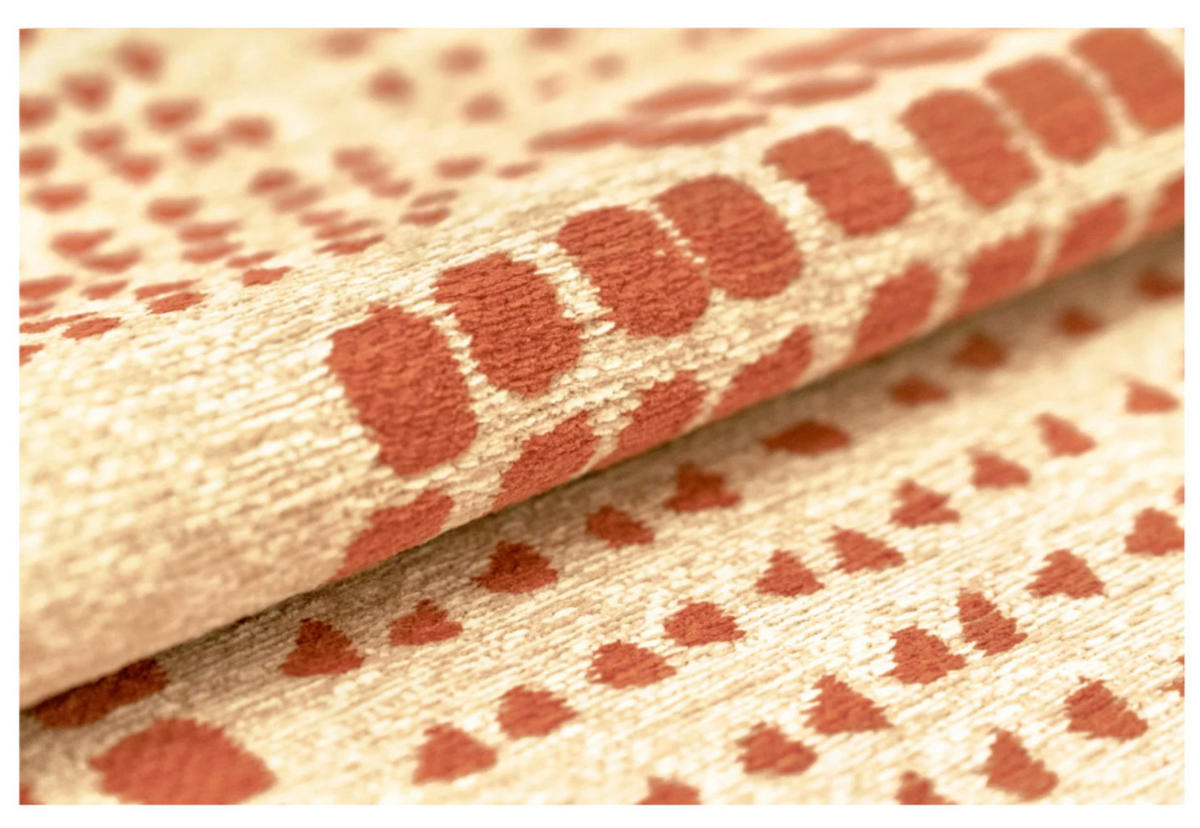 TEPPICH modern Flachgewebe TERRACE Orange 240 x 340 cm - Orange, Textil (240/340cm) - Novatrend