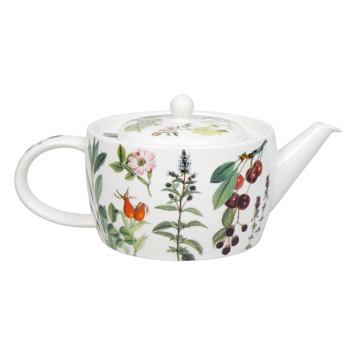TEEKANNE mit Sieb My favourite Tea - Fruits & Herbs, in Geschenkbox - Naturfarben, Keramik (0.4L) - Könitz