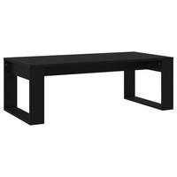 COUCHTISCH Schwarz 102x50x35 cm Holzwerkstoff - Schwarz, Holzwerkstoff (50/102/35cm) - furnicato