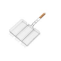 GRILLKORB Silber MR1003 - Silberfarben, Metall (40/30cm) - Maestro 