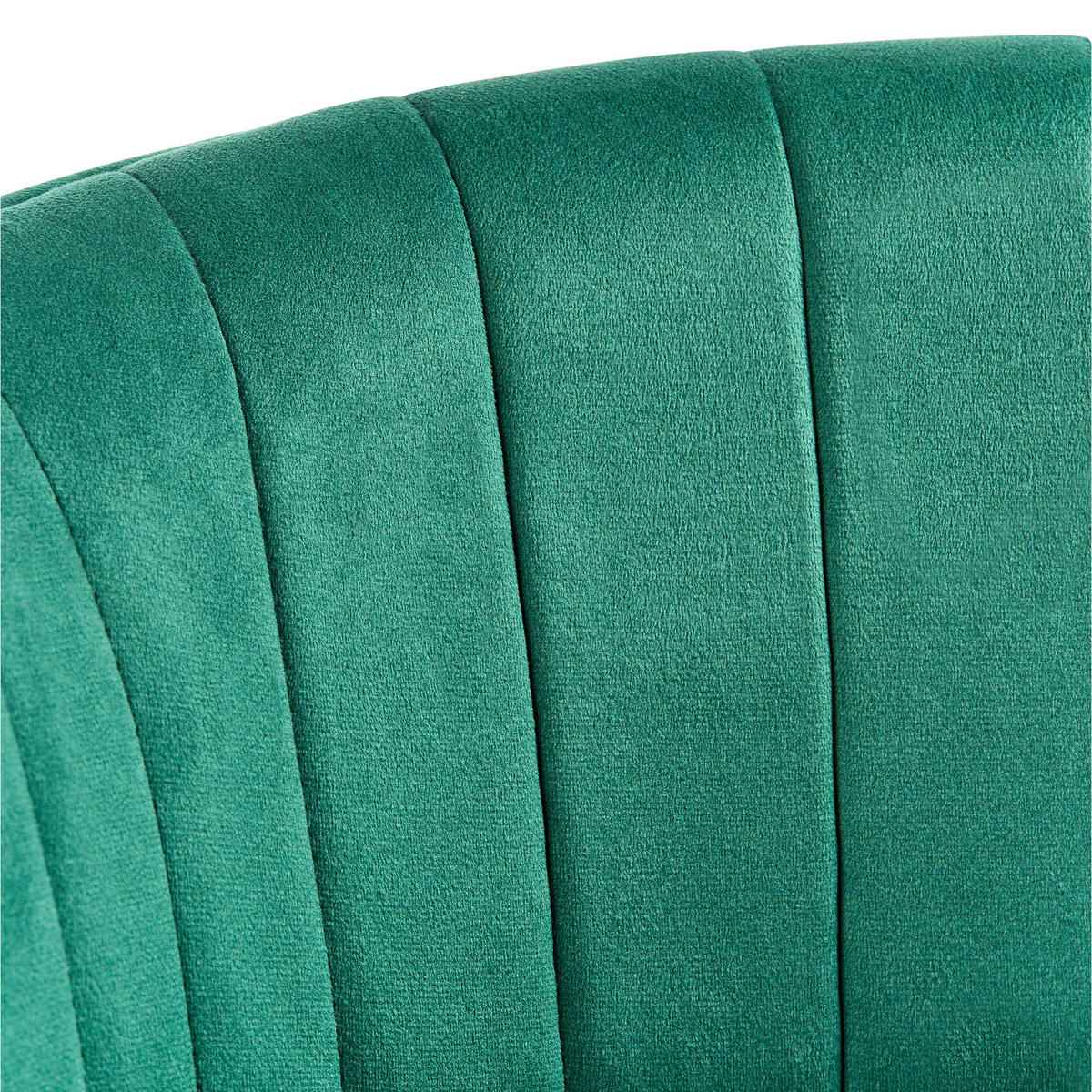 BÜROSTUHL Grün Katonah - Grün, Textil (57/78/57cm) - Beliani