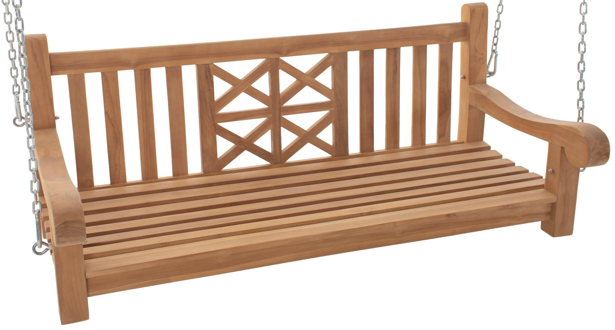Deluke Schaukelbank Teak 150x61x70 cm