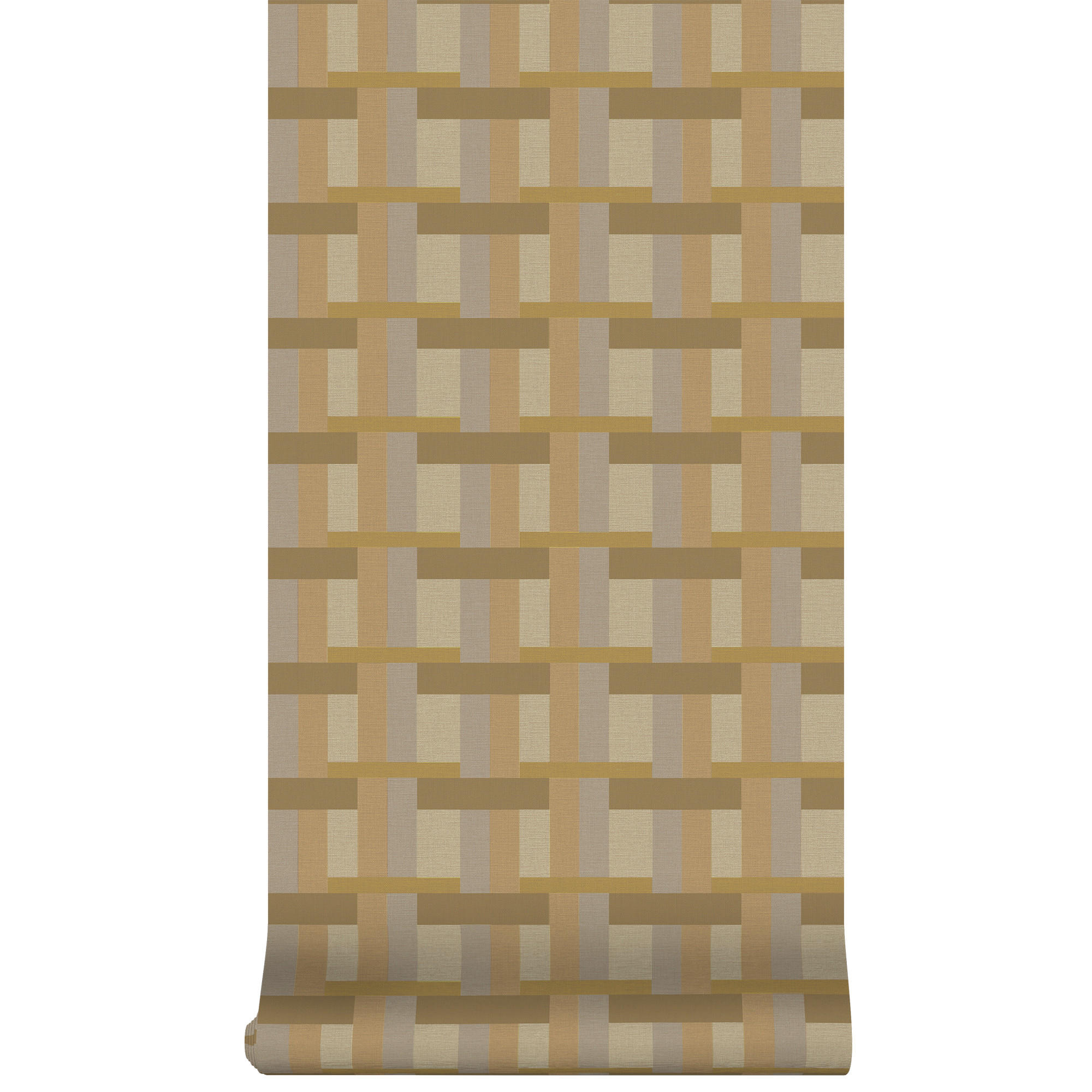 VLIESTAPETE - Perfekte Symmetrie neutral - Braun, Papier/Kunststoff (52/1000cm) - Superfresco Easy