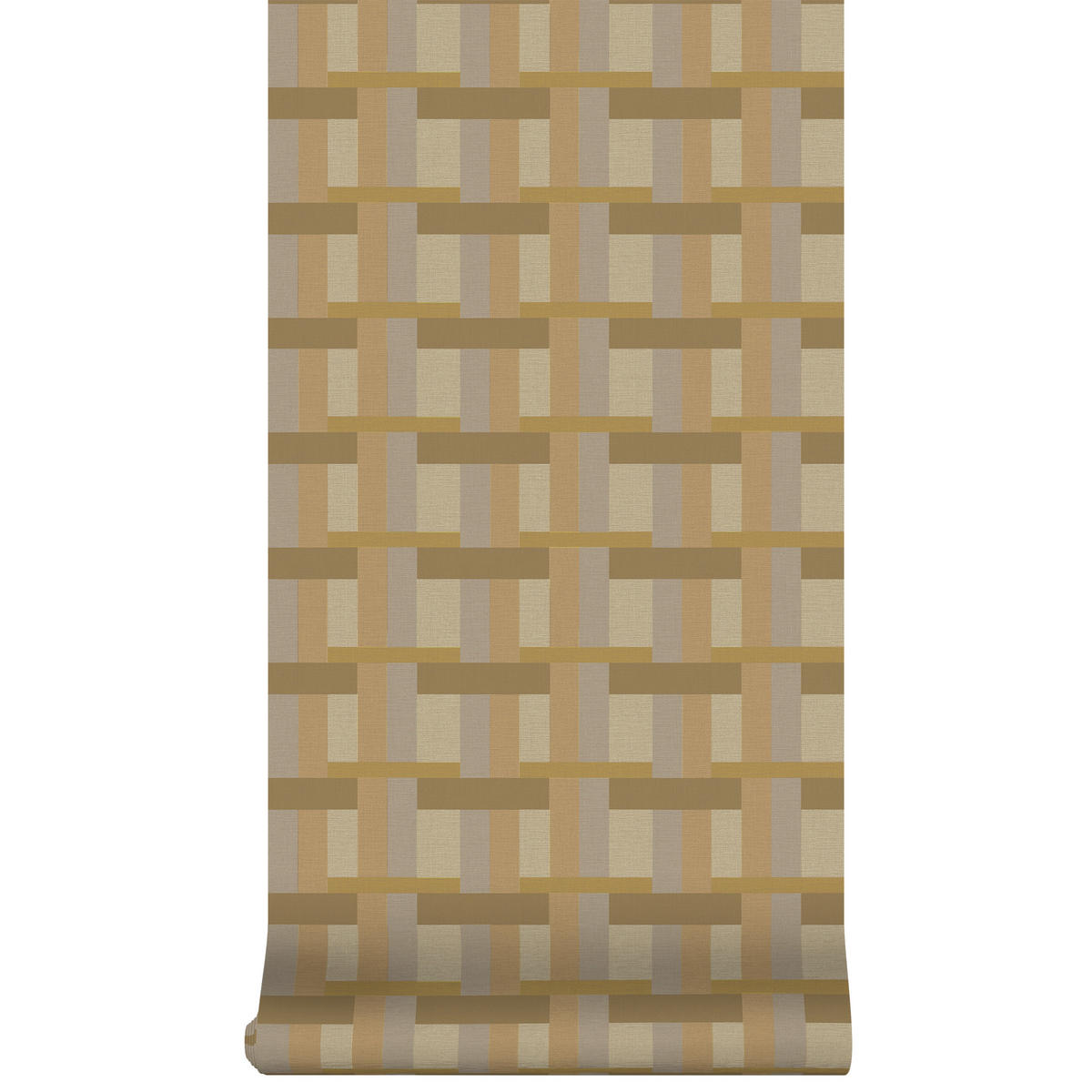 VLIESTAPETE - Perfekte Symmetrie neutral - Braun, Papier/Kunststoff (52/1000cm) - Superfresco Easy