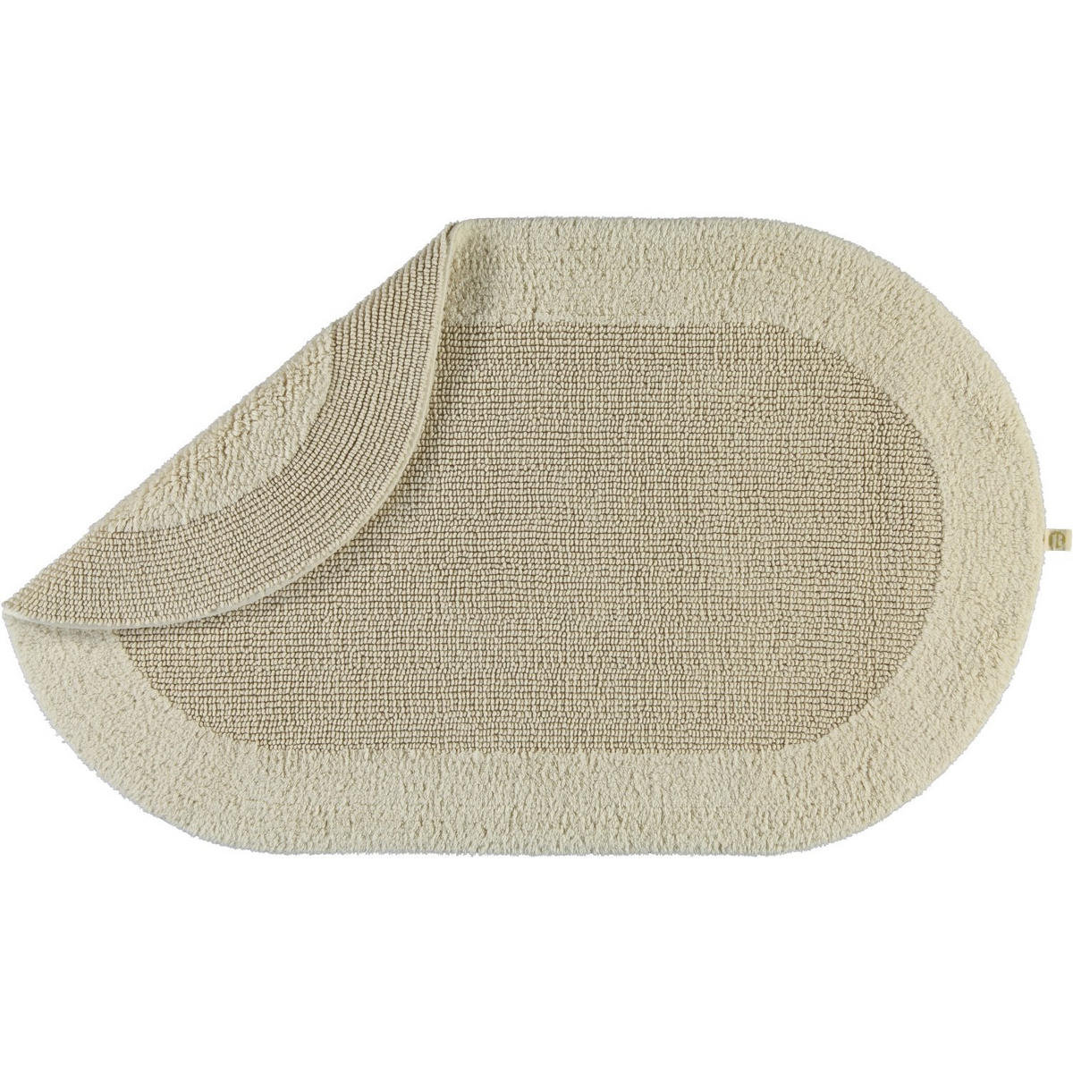 BADTEPPICHE EXQUISIT NATUR-JASMIN - 20 - Beige, Textil (80/160cm) - Rhomtuft