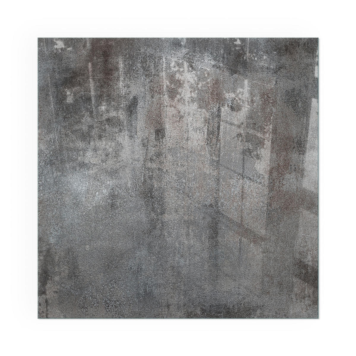 GLASPLATTE für Kamin 60x60 cm - Grau, Glas (60/60/0.4cm) - TULUP