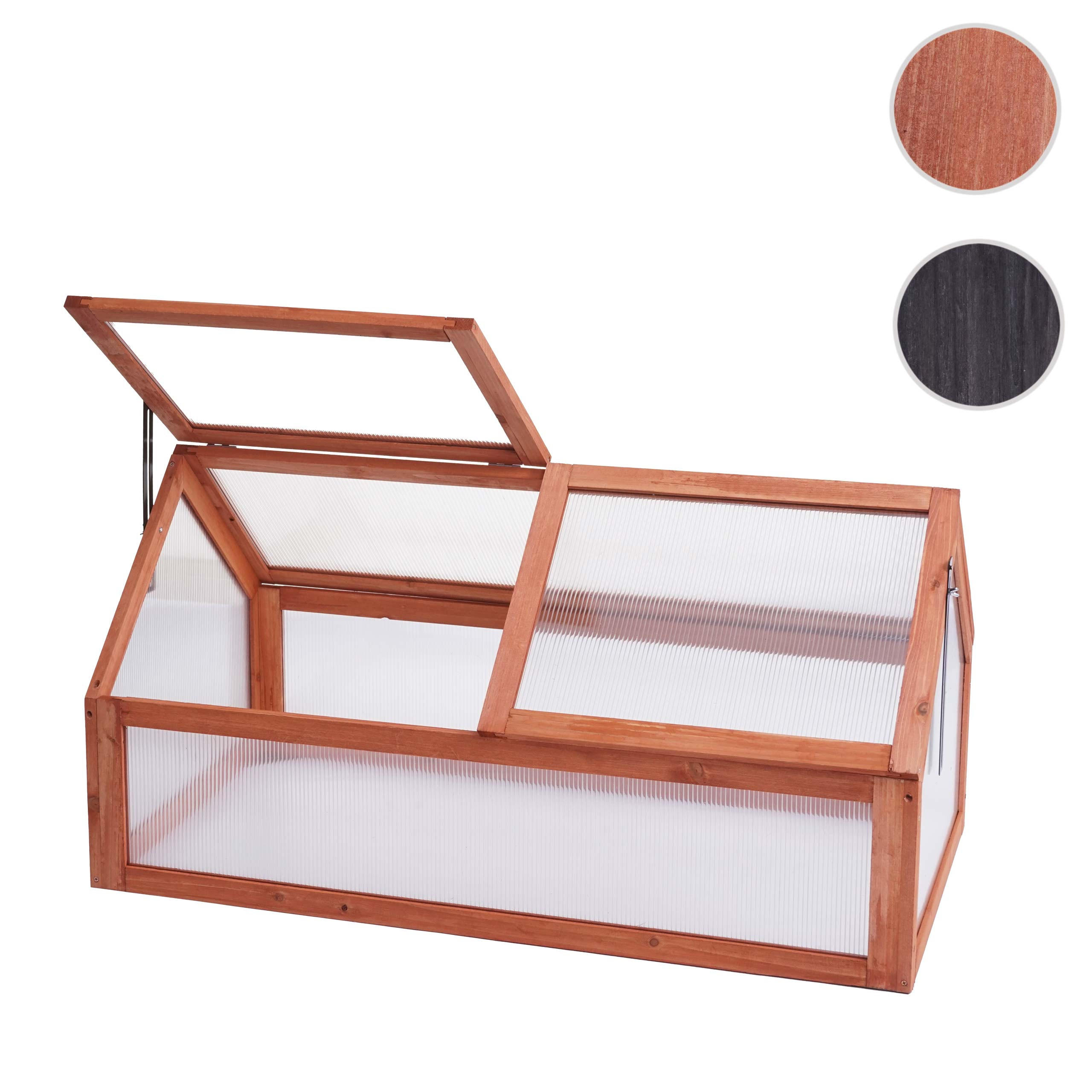FRÜHBEET Braun - Braun, Holz (57/108/54cm) - MCW