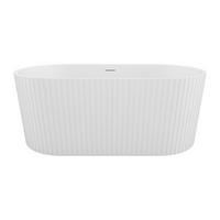 FREISTEHENDE Badewanne - 1 Person - acryl - weiß Aliena - Weiß, Kunststoff (170/58/80cm) - Vente-Unique
