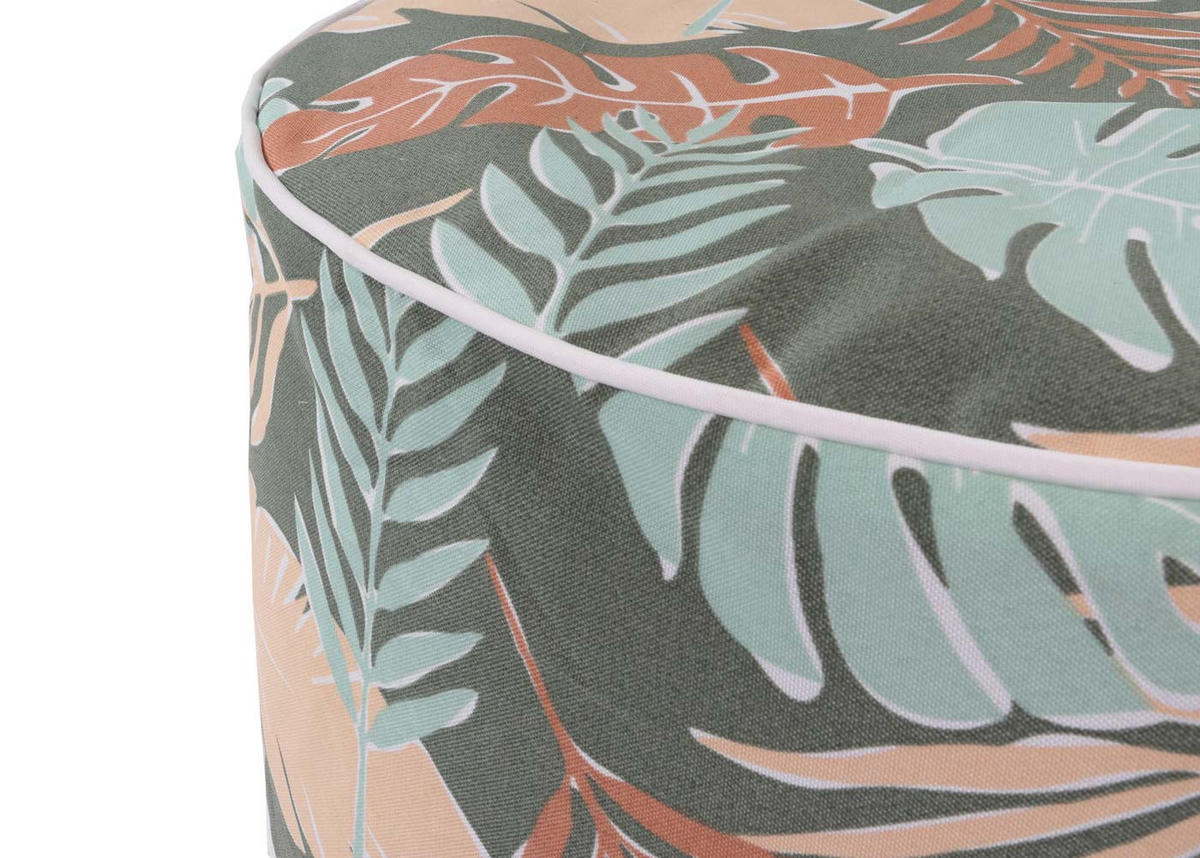 SITZHOCKER Mehrfarbig - Multicolor, Textil (55/29/55cm) - MCW