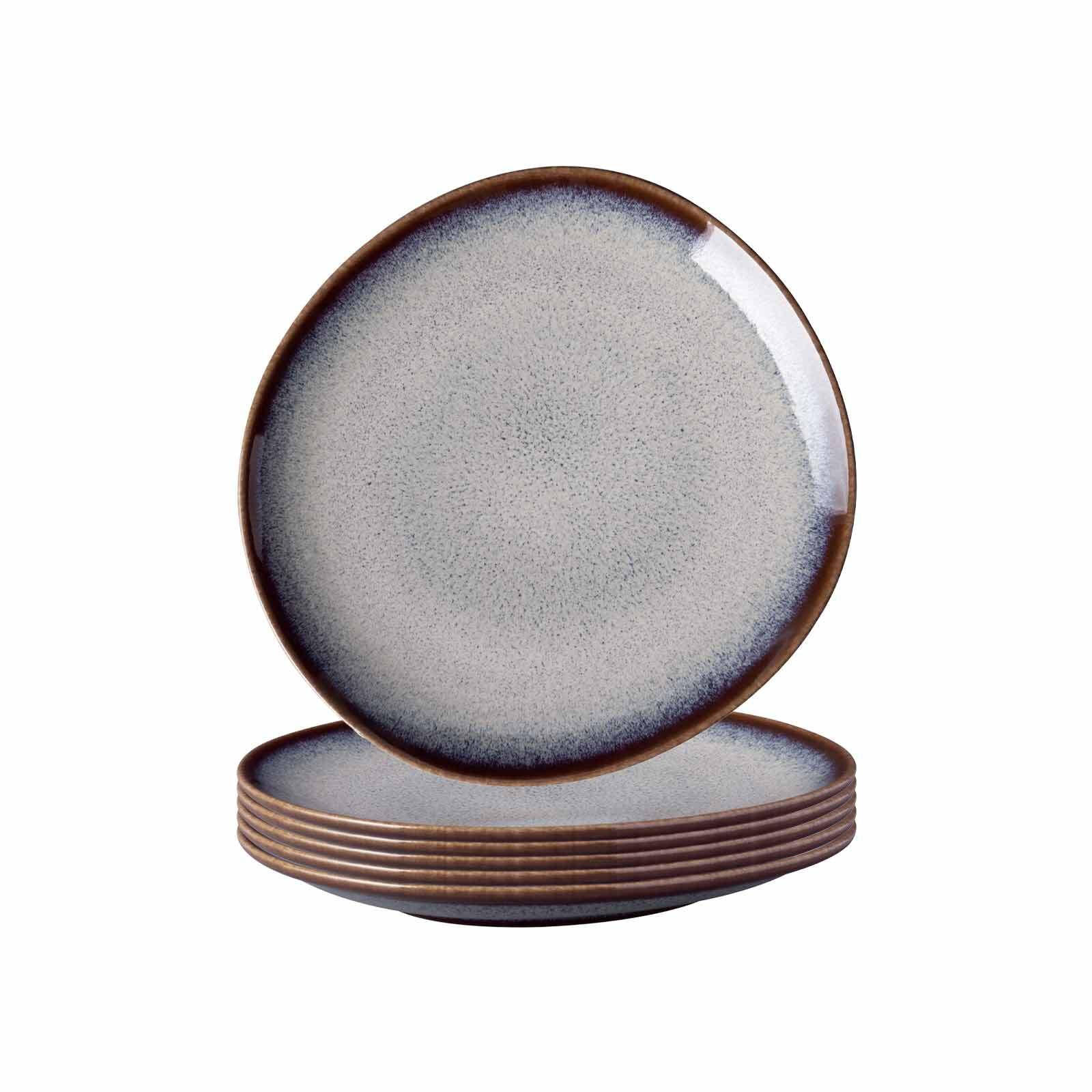 BROTTELLER Lave Beige 17,6 x 16,8 cm 6er Set - Beige, Keramik (17.6cm) - like.Villeroy & Boch