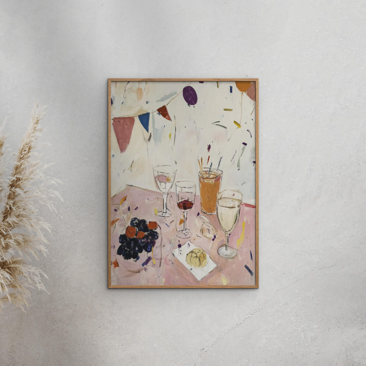 POSTER Treechild - Party Time No 1 - Multicolor, Papier (30/40/0.1cm) - Poster&Frame