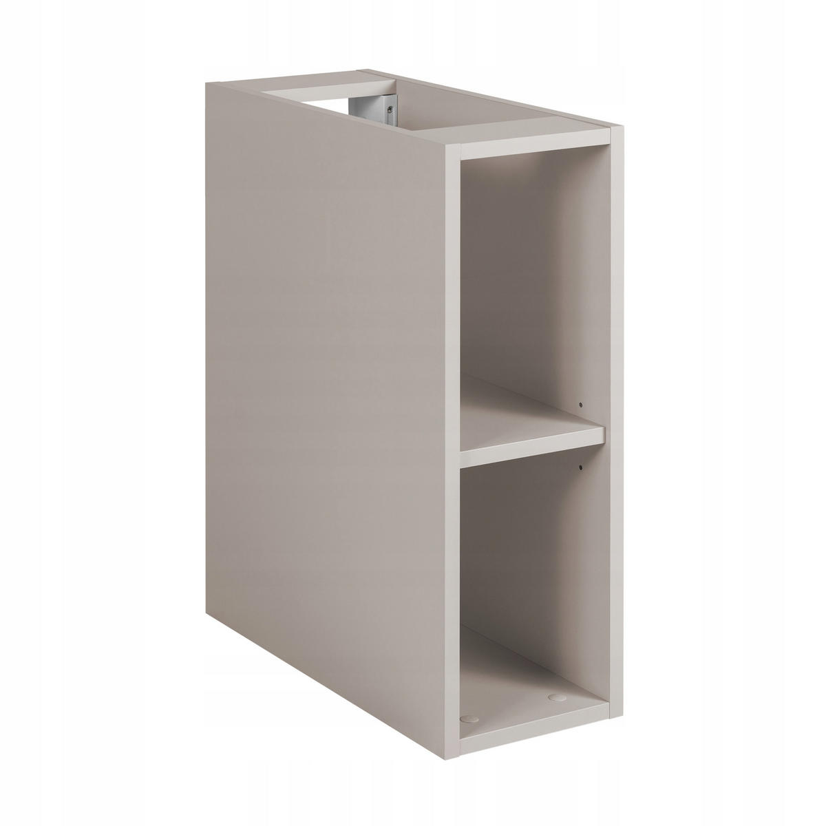 WASCHBECKUNTERSCHRANK CLASSIC 100 cm mit Arbeitsplatte Farbe: Kaschmir mit einem Regal Kaschmir - Kaschmir, Holzwerkstoff (100/58/46cm) - Rodan